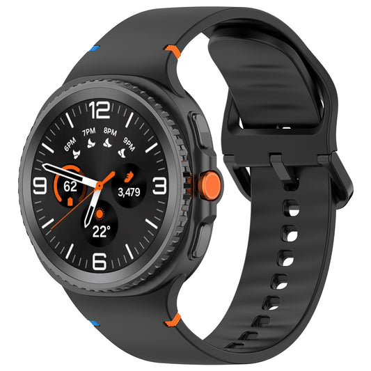 Correa Techsuit W079 para Samsung Galaxy Watch 8 Classic / Watch8 44mm / Watch 8 40mm, Negra