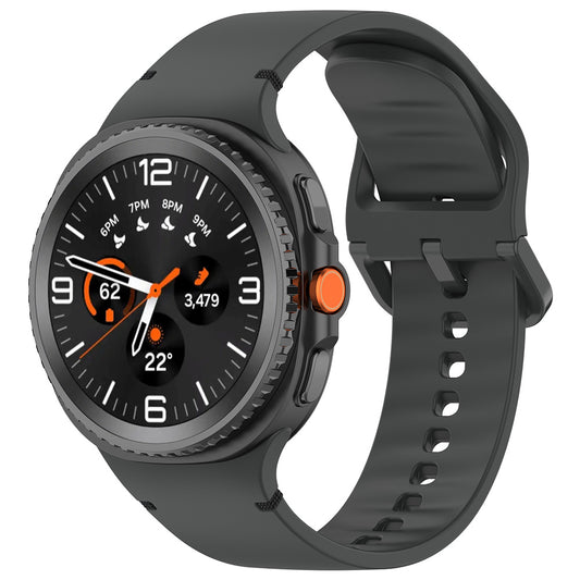 Correa Techsuit W079 para Samsung Galaxy Watch 8 Classic / Watch8 44mm / Watch 8 40mm, Negra Grafito