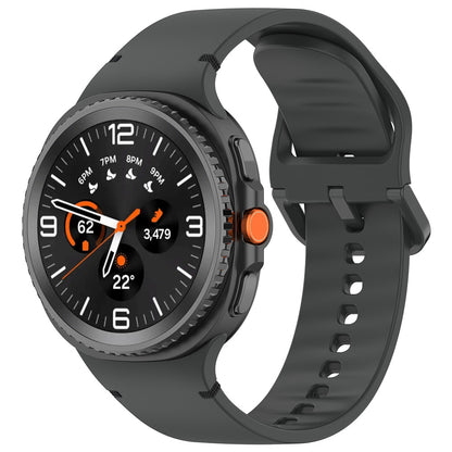 Correa Techsuit W079 para Samsung Galaxy Watch 8 Classic / Watch8 44mm / Watch 8 40mm, Negra Grafito