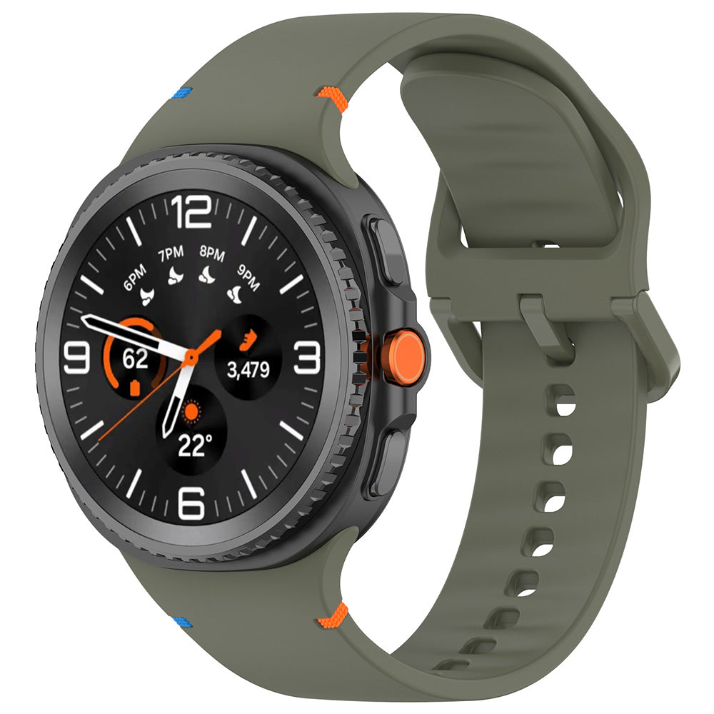 Correa Techsuit W079 para Samsung Galaxy Watch 8 Classic / Watch8 44mm / Watch 8 40mm, Verde