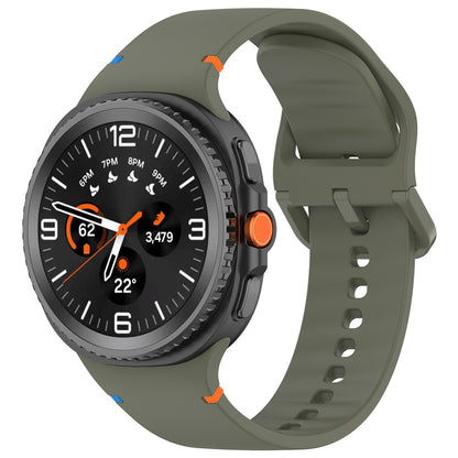Correa Techsuit W079 para Samsung Galaxy Watch 8 Classic / Watch8 44mm / Watch 8 40mm, Verde