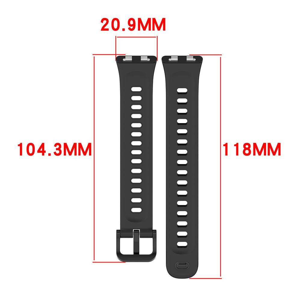 Correa Techsuit W081 para Huawei Band 11 / 11 Pro, Verde