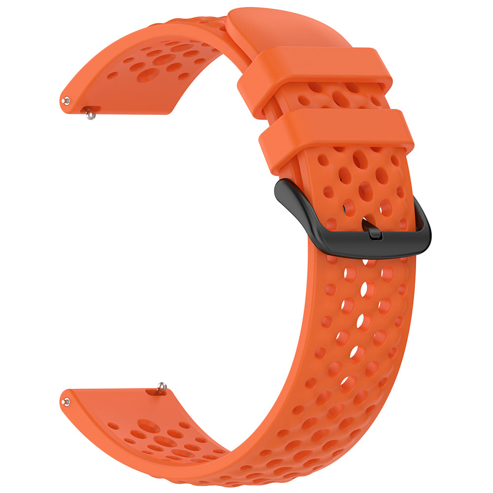 Correa Techsuit W083 para Amazfit Watch / Samsung Watch Series, 22mm, Naranja