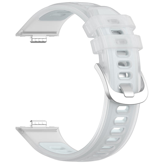 Correa Techsuit W084 para Huawei Watch Fit 5 Pro / Fit 5 / Fit 4 Pro / Fit 4 / Fit 3, Blanca