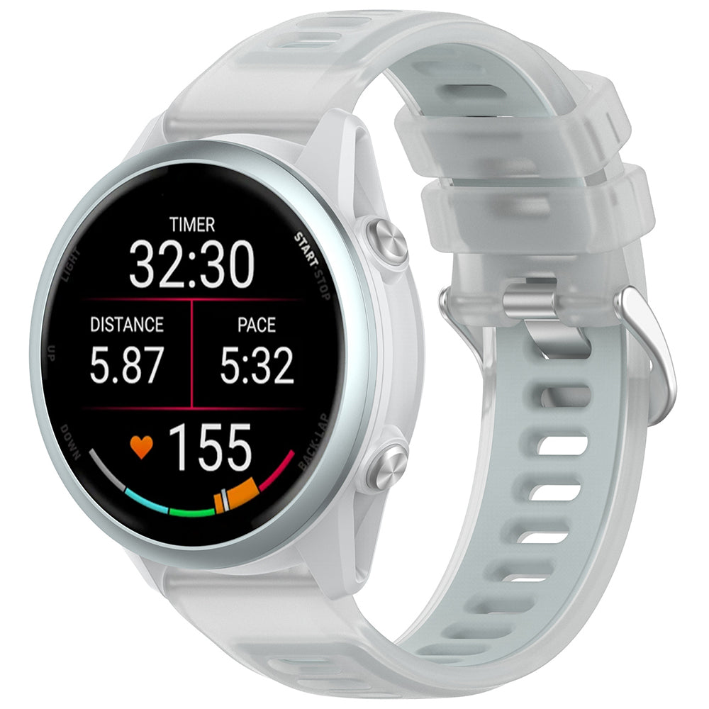 Correa Techsuit W084 para Samsung Galaxy Watch / Huawei Watch Series, 22mm, Blanca