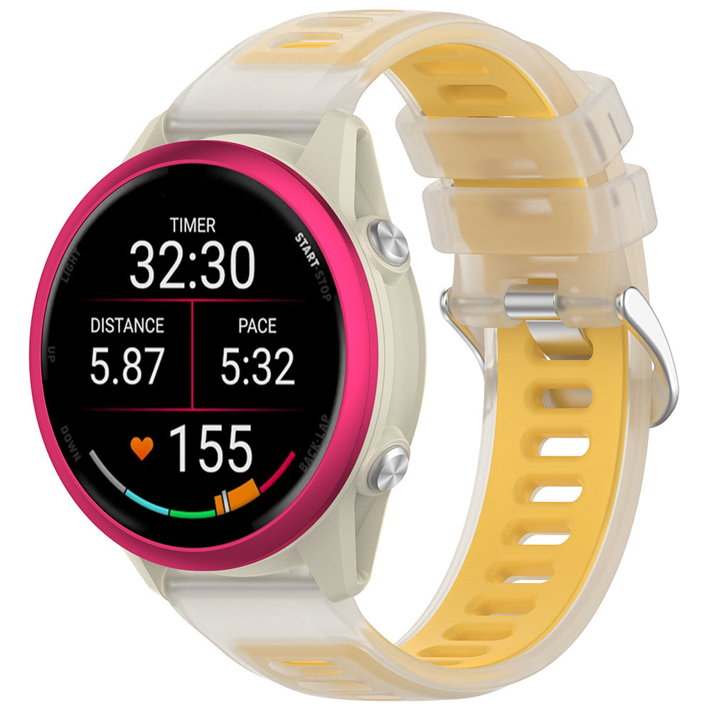 Correa Techsuit W084 para Samsung Galaxy Watch / Huawei Watch Series, 22mm, Amarilla