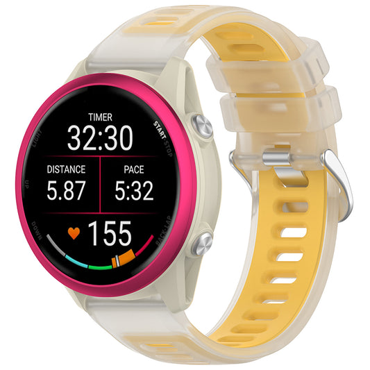 Correa Techsuit W084 para Samsung Galaxy Watch / Huawei Watch Series, 22mm, Amarilla
