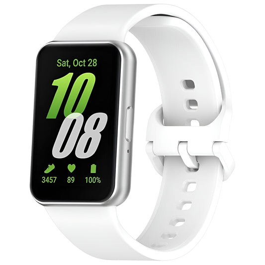 Correa Techsuit W086 para Samsung Galaxy Fit3 R39M, Blanca