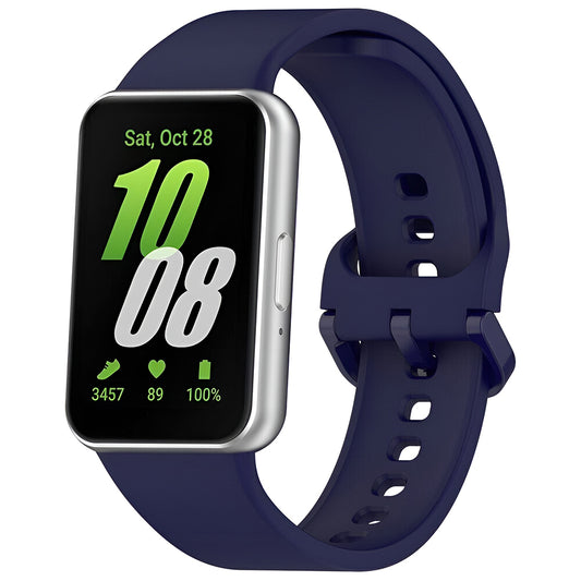 Correa Techsuit W086 para Samsung Galaxy Fit3 R39M, Azul marino