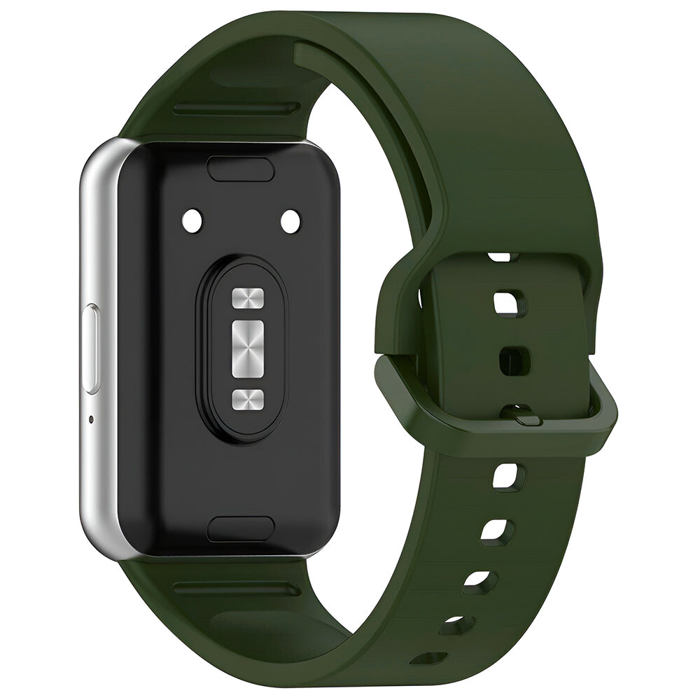 Correa Techsuit W086 para Samsung Galaxy Fit3 R39M, Verde