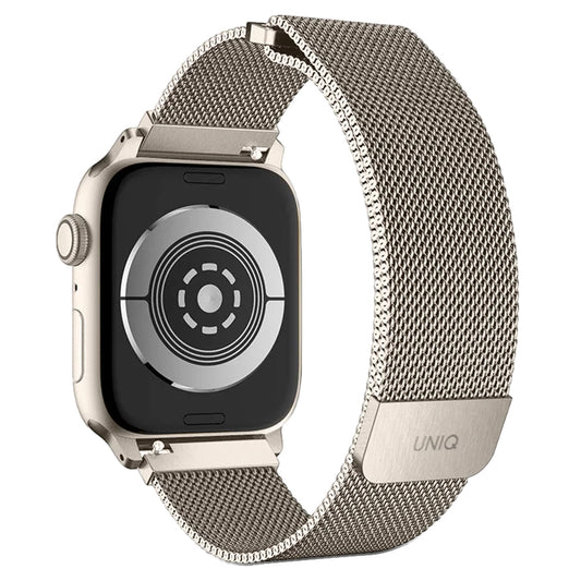 Correa UNIQ Dante para Apple Watch 42mm / 41mm / 40mm / 38 Series, Dorada
