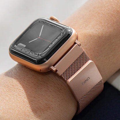 Correa UNIQ Dante para Apple Watch 42mm / 41mm / 40mm / 38 Series, Dorada