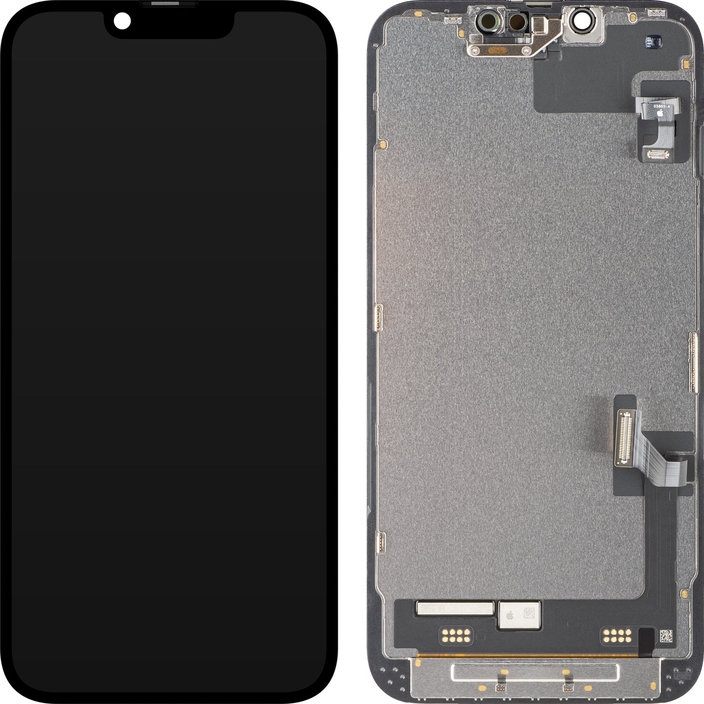 Pantalla con pantalla táctil Apple iPhone 17e, con marco, negro, Service Pack 661-60211
