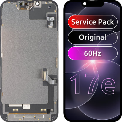 Pantalla con pantalla táctil Apple iPhone 17e, con marco, negro, Service Pack 661-60211