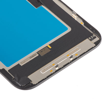 Pantalla con Touchscreen GX para Apple iPhone 13 Pro Max, con Marco, Versión OLED IC Movable, Negro