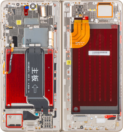 Display con Touchscreen Honor Magic V5, con Marco, Sub Inner, Blanco (Ivory White), Service Pack 0235AQBV