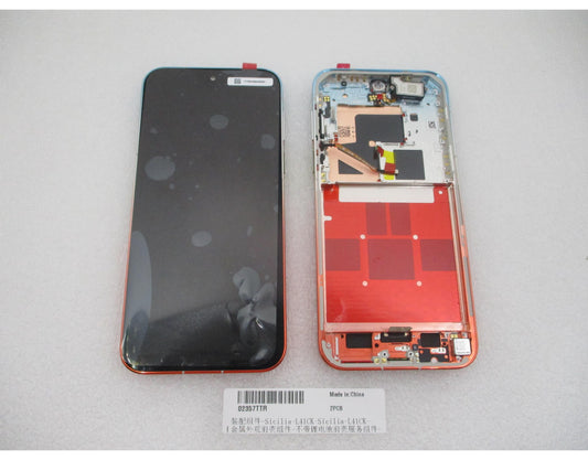Pantalla con pantalla táctil Huawei Pura 90s Pro Max, con marco, naranja (Orange Ocean), Service Pack 02357TTR