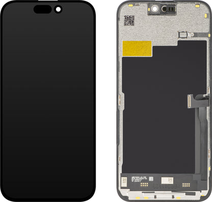 JK Pantalla Táctil para Apple iPhone 15 Pro Max, con Marco, Versión LCD In-Cell, Negro 