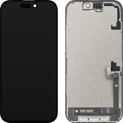 Pantalla con pantalla táctil JK para Apple iPhone 17, con marco, versión LCD In-Cell IC Movable, negro