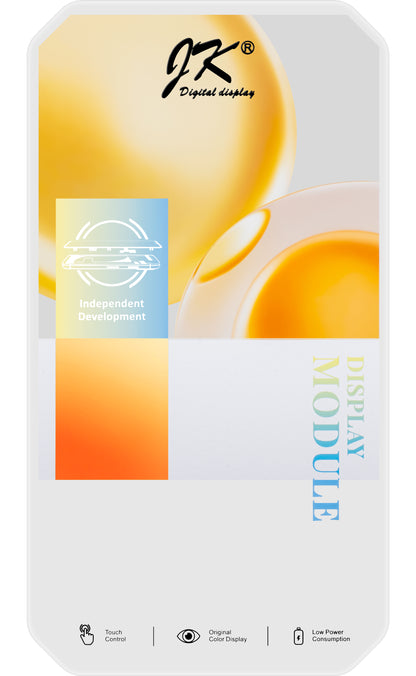 JK Touchscreen Display for Apple iPhone 14 Pro Max, with Frame, In-Cell IC Movable LCD Version, Black