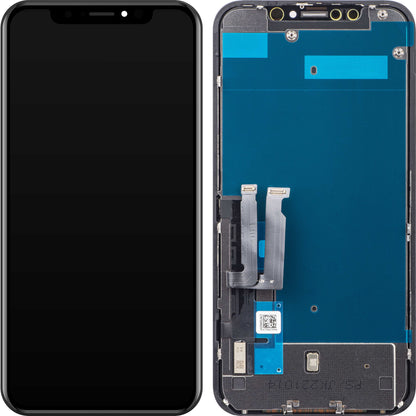 Pantalla Táctil JK para Apple iPhone XR, con Marco, Versión LCD In-Cell, Negro