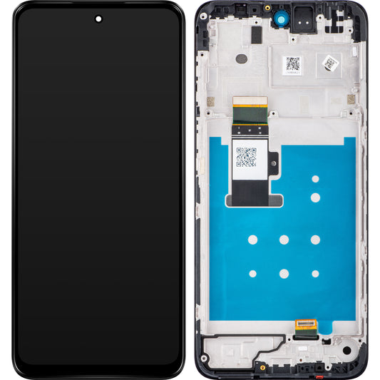 Motorola Moto G13 Pantalla táctil con marco, Negro (carbón mate), Service Pack 5D68C22318 