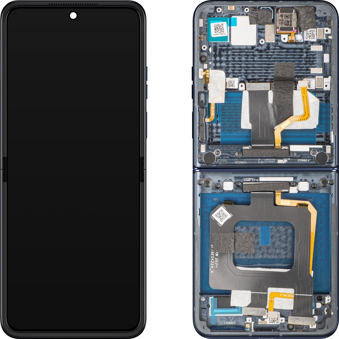 Display con Pantalla Táctil Motorola Razr+ 2025 / Razr+ 2024 / Razr 50 Ultra, con Marco, Sub Inner, Azul Marino (Navy Blazer), Paquete de Servicio 5D68C24698