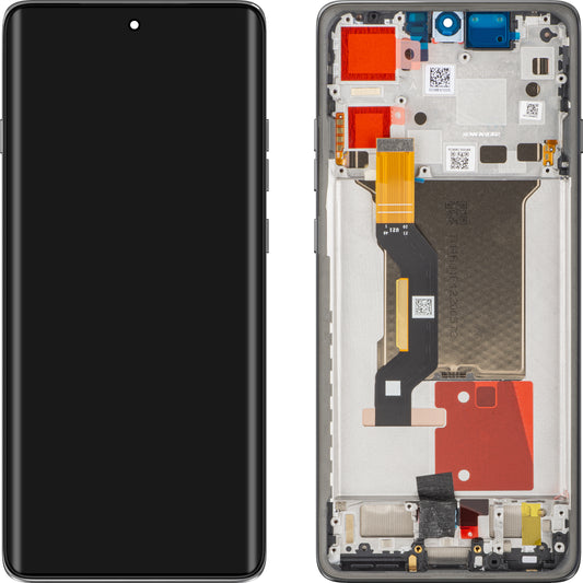 Pantalla con Touchscreen Motorola Edge 60 Pro, con Marco, Gris (Pantone Shadow), Service Pack 5D68C30253