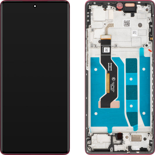 Pantalla con Touchscreen Motorola Moto G85, con Marco, Azul (Relucent Blue), Service Pack 5D68C29595