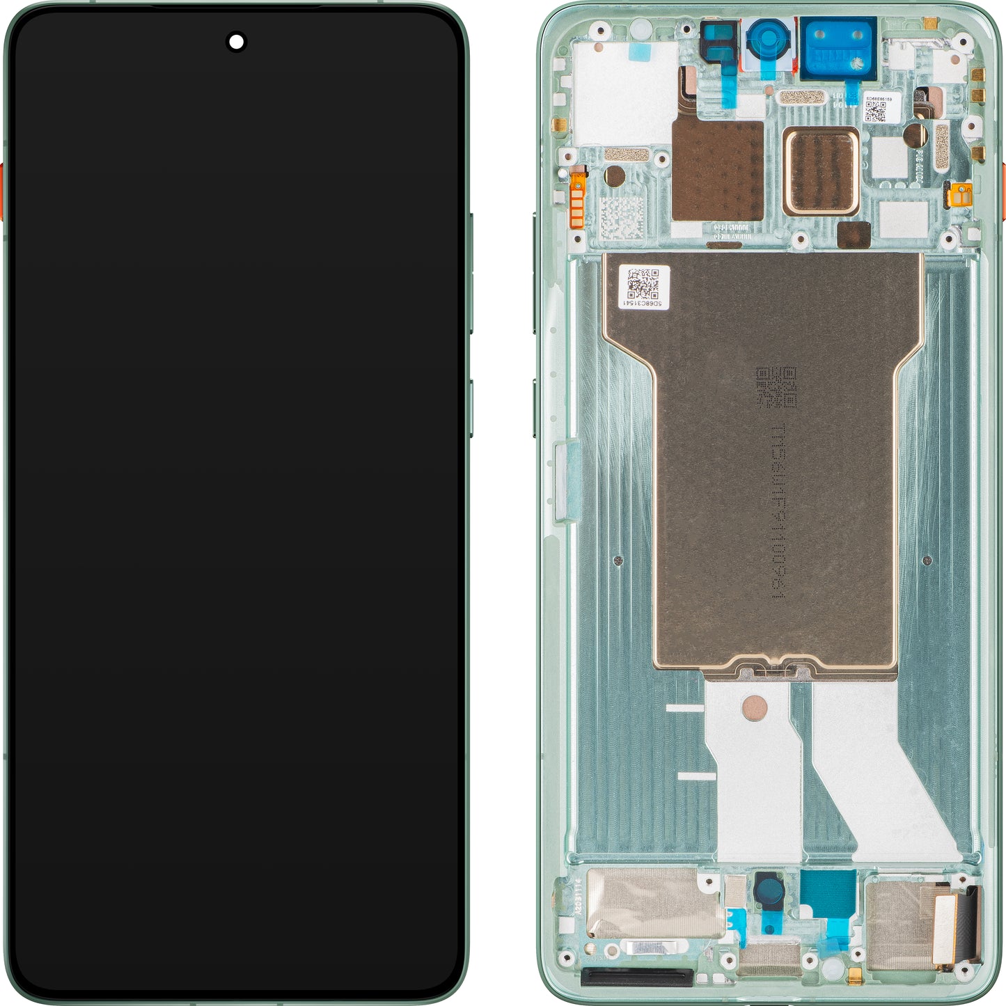 Motorola Edge 70 Display with Touchscreen, with Frame, Green (Lily Pad), Service Pack 5D68C31542
