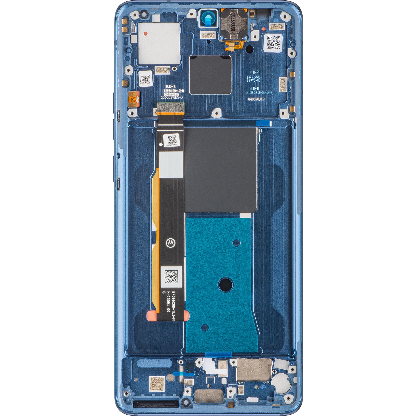 Pantalla táctil Motorola Edge 40, con marco, azul lunar, Service Pack 5D68C22671 