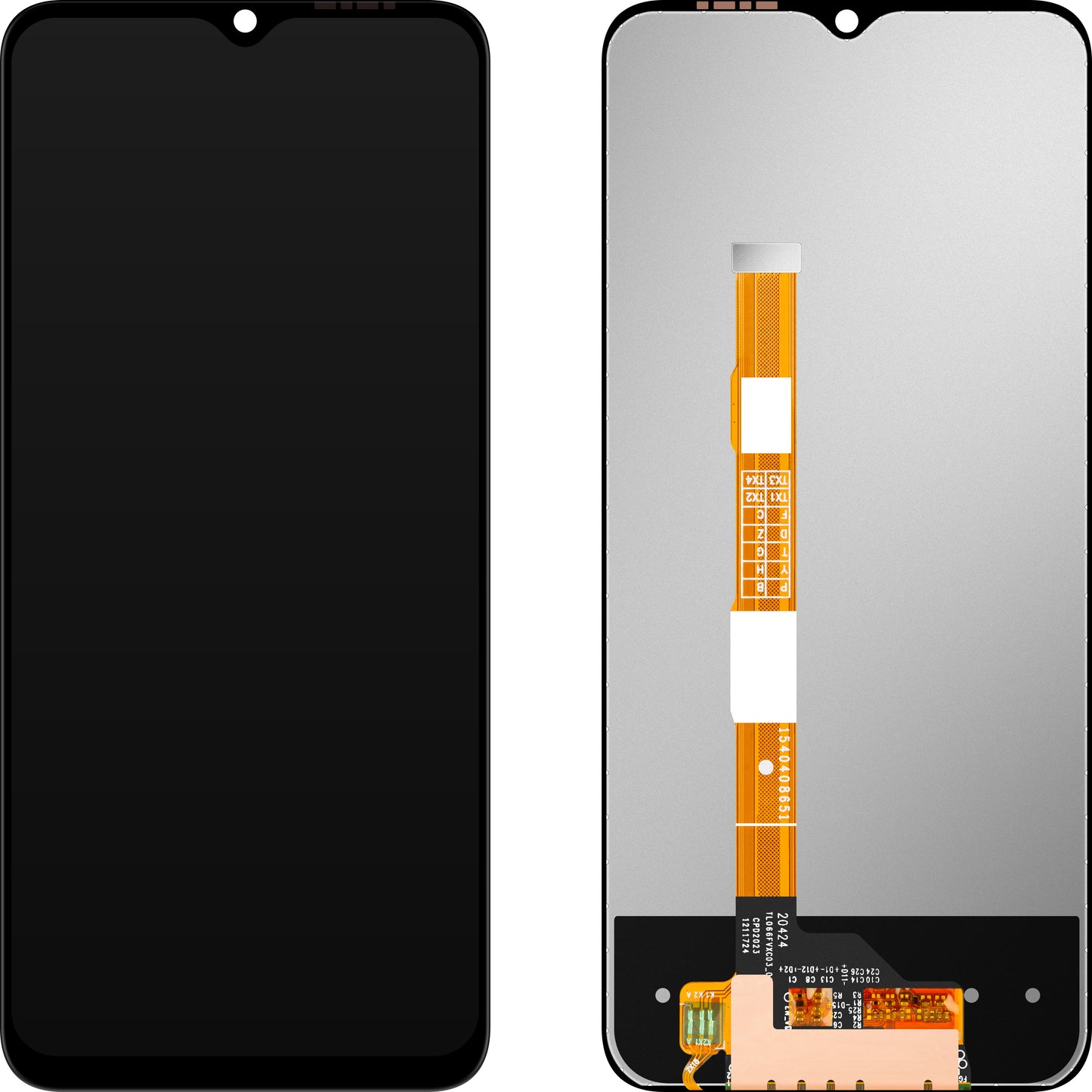 Display con Touchscreen MP compatible con vivo Y51 (2020, diciembre) / Y52s / Y53s / Y72 5G