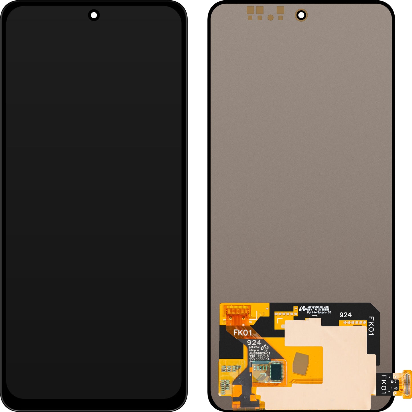 Pantalla con Touchscreen MP compatible con vivo V40 Lite 4G (IDN)