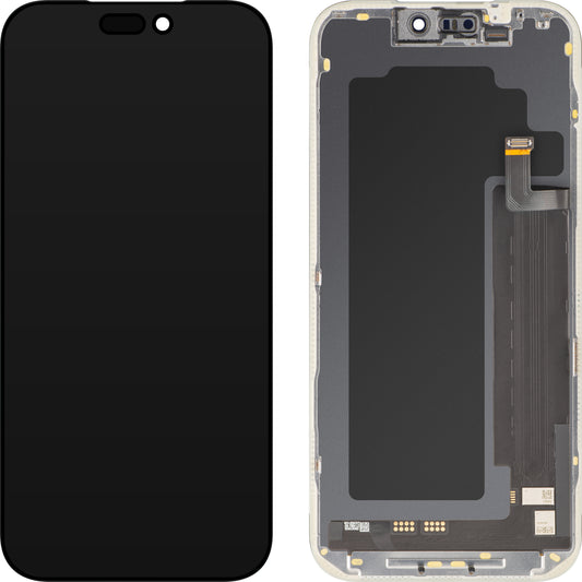 MP Touchscreen Display compatible with Apple iPhone 17 Pro Max, with Frame, Soft OLED FHD IC Movable Version, Black