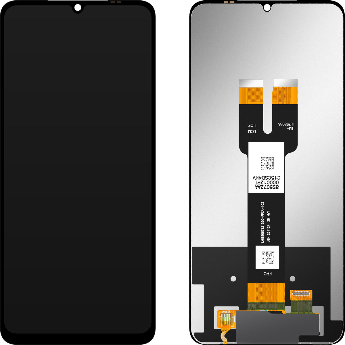 Pantalla con pantalla táctil MP compatible con Samsung Galaxy A07 5G A076