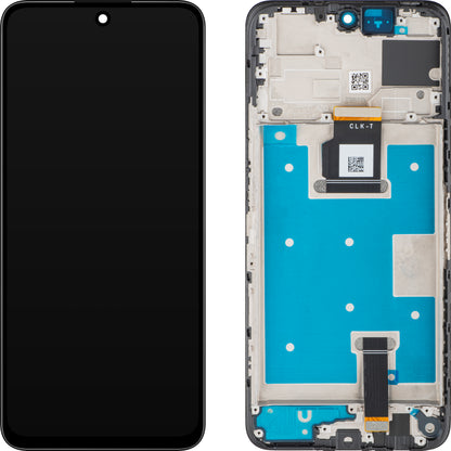 Display con Pantalla Táctil MP compatible con Honor 90 Smart / X7b 4G, con Marco, Negro