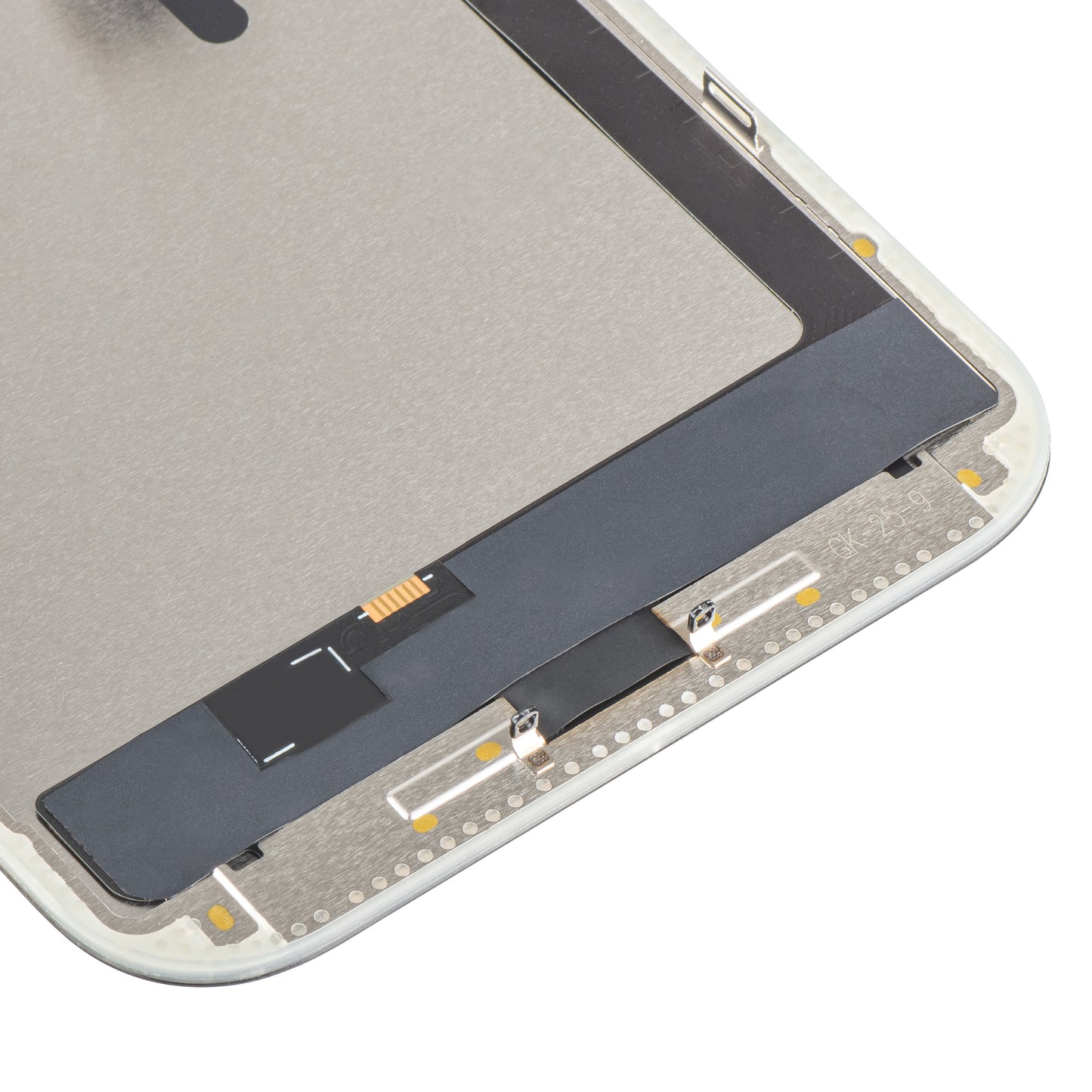Pantalla con Touchscreen MP compatible con Apple iPhone 16 Pro Max, con Marco, Versión OLED FHD IC Movable, Negro, Swap