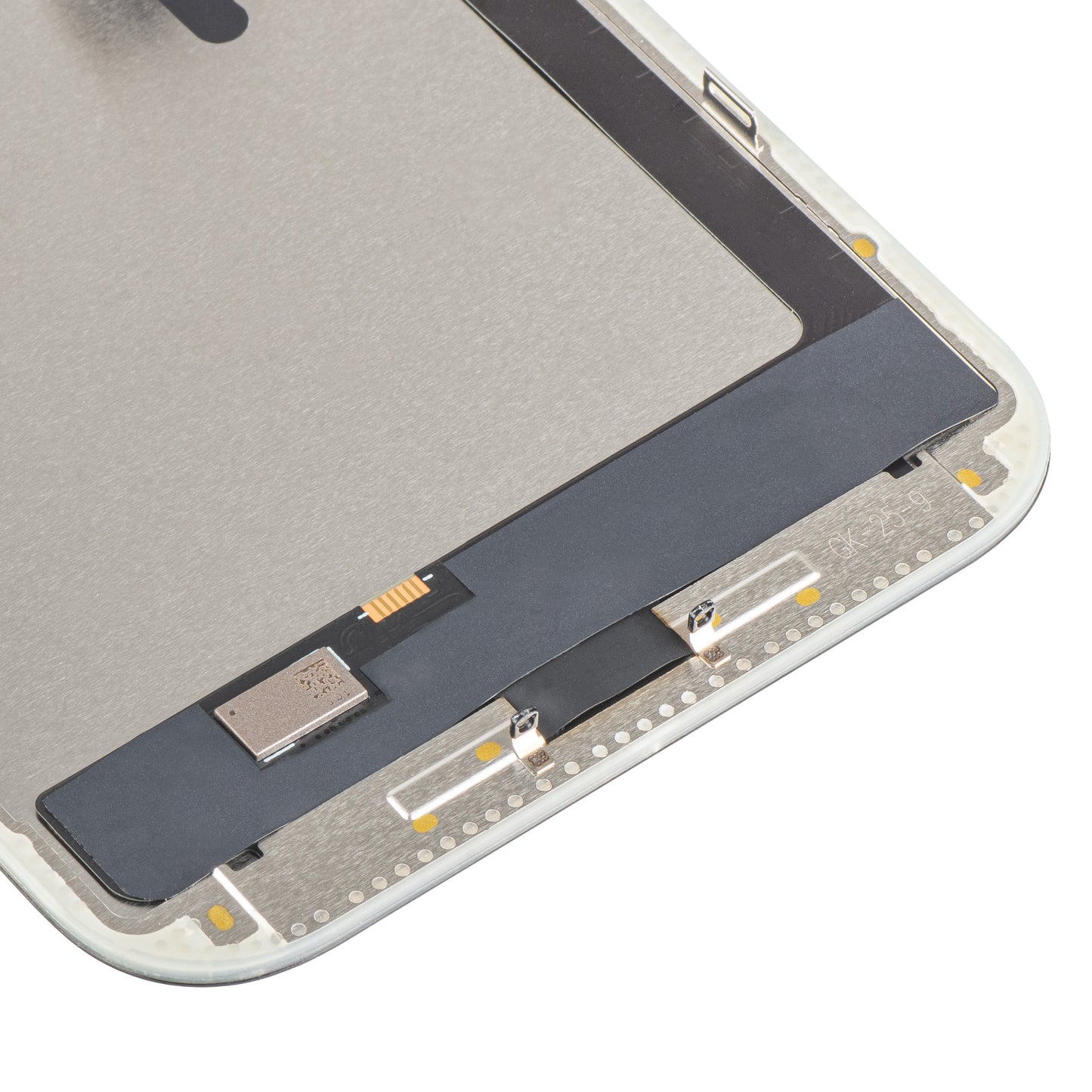 Pantalla con Touchscreen MP compatible con Apple iPhone 16 Pro Max, con Marco, Versión OLED FHD IC Movable, Negro, Swap