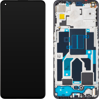 OnePlus Nord CE 5G Pantalla táctil OnePlus Nord CE 5G, con marco, Negro (Charkoal Ink), Service Pack 2011100302 