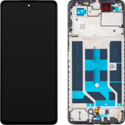 Display con Touchscreen OnePlus Nord CE4 Lite, con Marco, Negro, Service Pack 621029000221