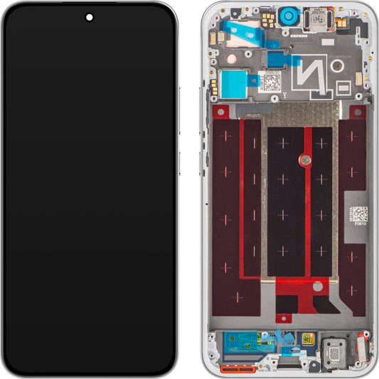 Pantalla con Touchscreen Oppo Reno14, con Marco, Blanco (Brilliant White), Service Pack 621029000603