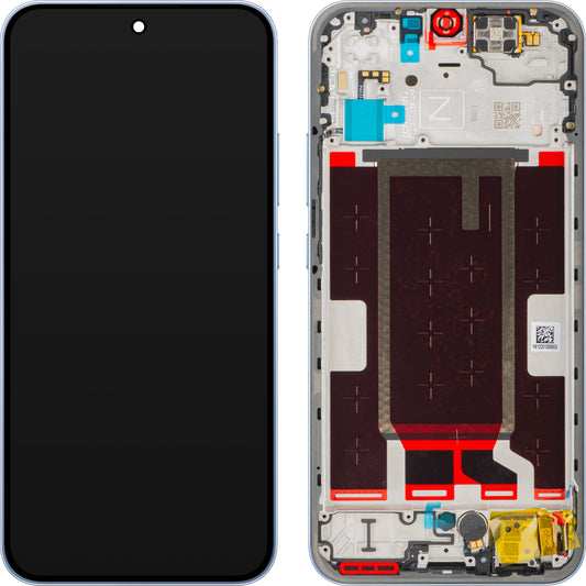 Pantalla con Touchscreen Oppo Reno15 F, con Marco, Azul (Aurora Blue), Service Pack 621029000798