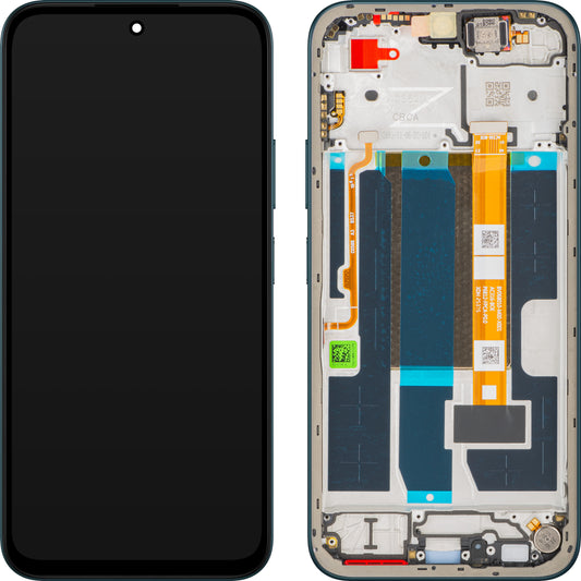 Display con Touchscreen Oppo A6, con Marco, Azul (Sapphire Blue), Service Pack 621029000758