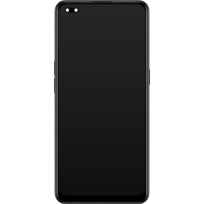 Display con pantalla táctil Oppo Reno4 5G, con marco, negro espacial, Service Pack 4904705