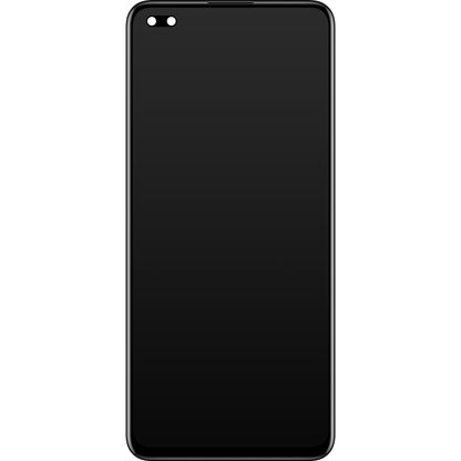 Pantalla táctil Oppo Reno4 Lite, con marco, negro, Service Pack 4904988