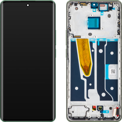 Pantalla con pantalla táctil Realme 11 Pro+, con marco, verde (Oasis Green), paquete de servicio 621029000027