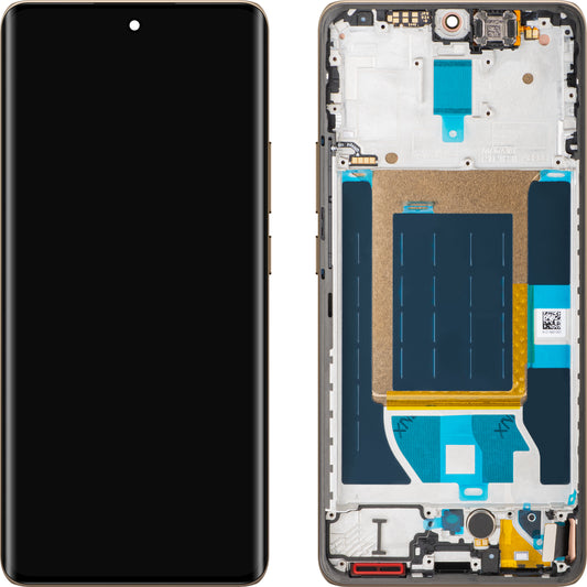 Display con Pantalla Táctil Realme 14 Pro, con Marco, Blanco (Pearl White), Swap 621029000423