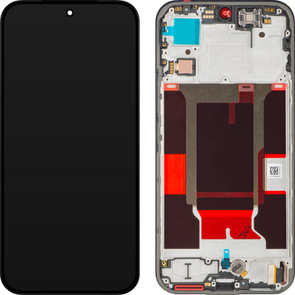 Pantalla con Touchscreen Realme 16 Pro, con Marco, Negro, Service Pack 621029000809