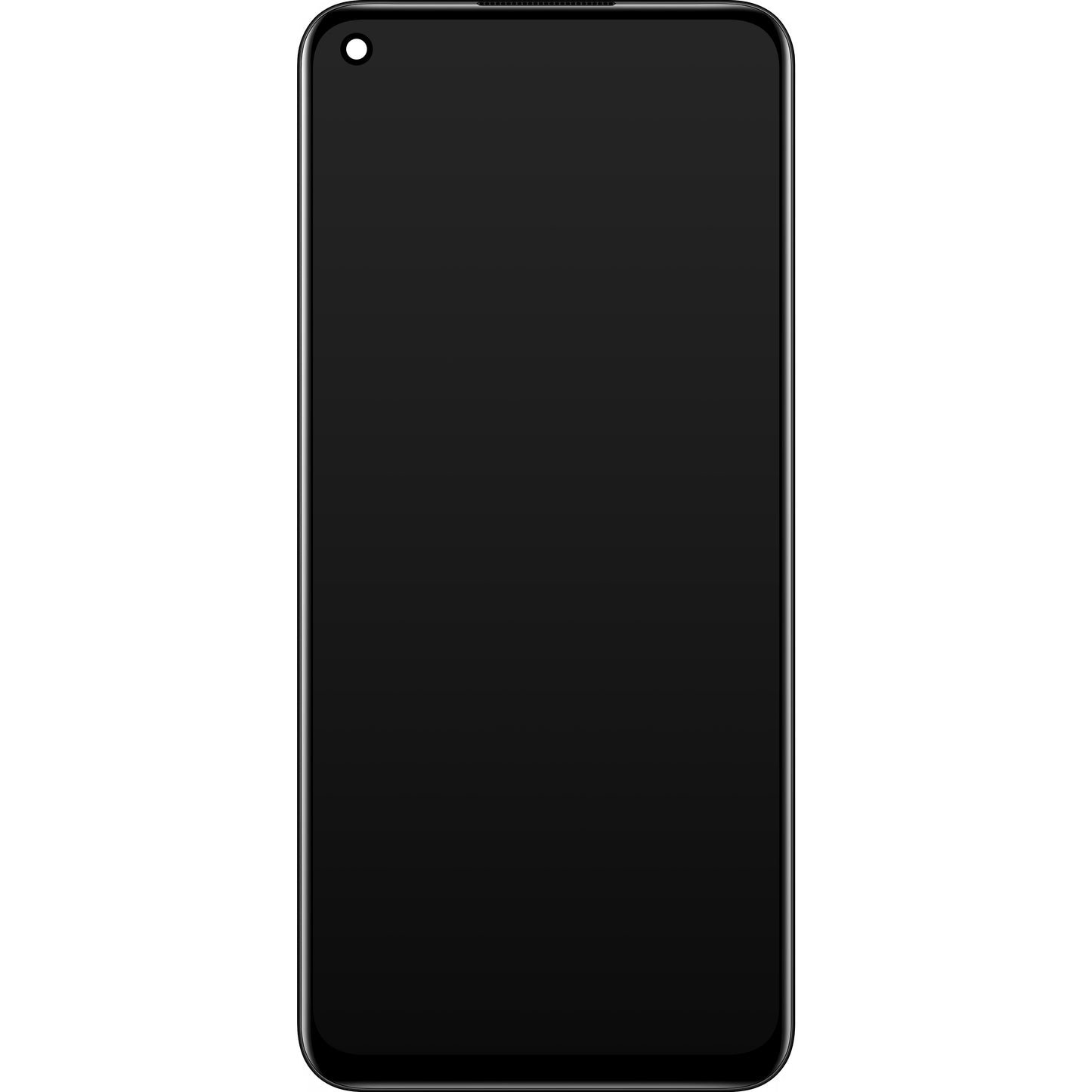 Pantalla táctil Realme 9 5G / 9 Pro, con marco, negro, Service Pack 4130050