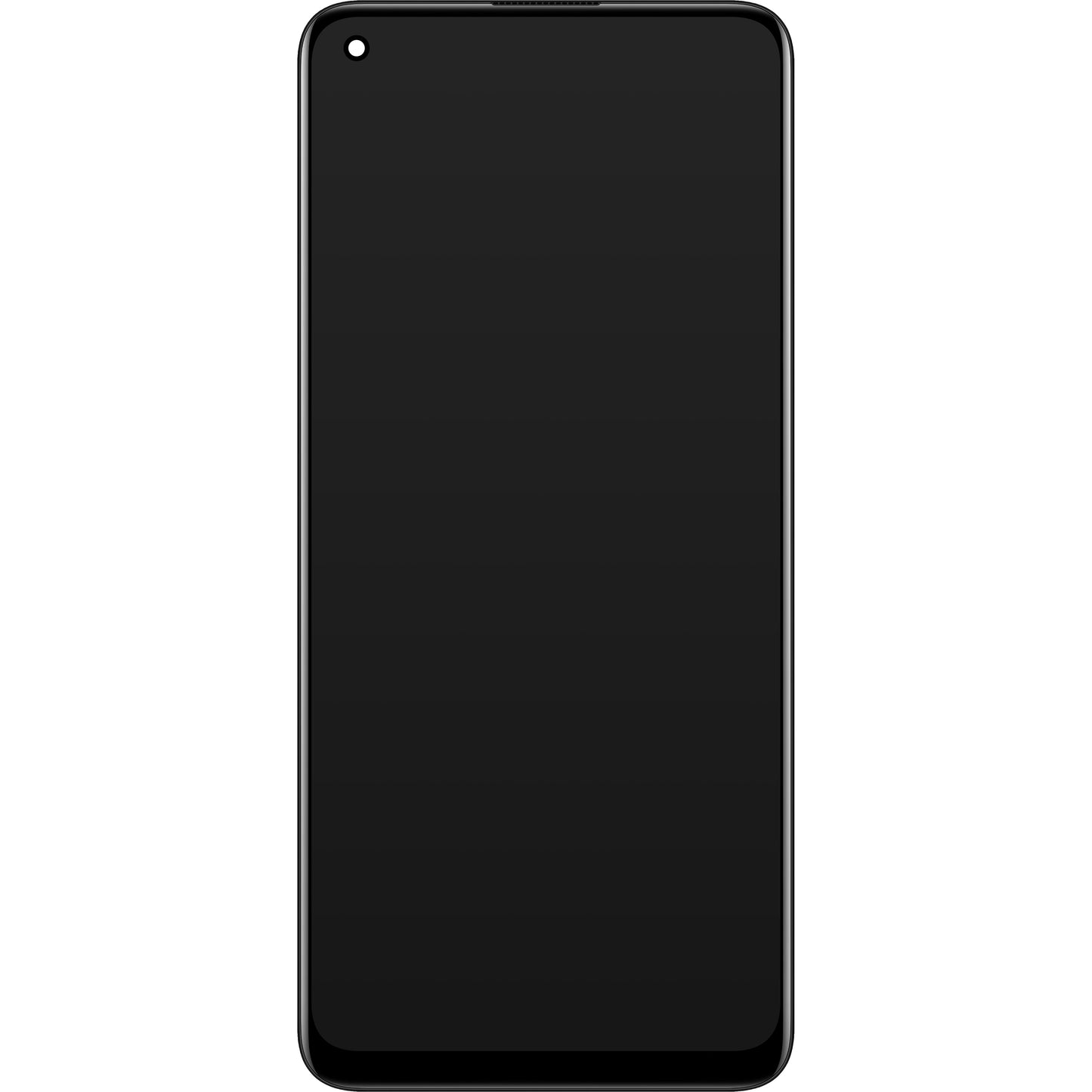 Pantalla táctil Realme 7 Pro, con marco, negro, Service Pack 4904996